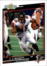 2004 Score Base Set #11 T.J. Duckett