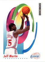 1991 SkyBox Base Set #128 Jeff Martin
