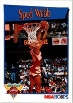 1991 NBA Hoops Slam Dunk & All-Star #3 Spud Webb