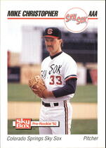 1992 SkyBox AAA #36 Mike Christopher