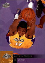 2009 Upper Deck Base Set #84 Andrew Bynum