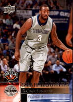 2009 Upper Deck Base Set #206 Dajuan Summers