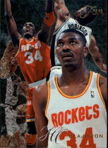 1995 Flair Base Set #52 Hakeem Olajuwon