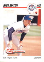 1992 SkyBox AAA #117 Dave Staton