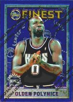1995 Finest Base Set #89 Olden Polynice