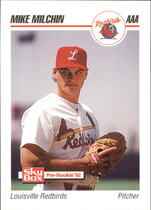 1992 SkyBox AAA #128 Mike Milchin