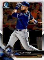 2018 Bowman Chrome #23 Alex Gordon