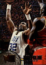 1995 Metal Base Set #110 Karl Malone
