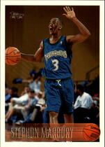 1996 Topps Base Set #177 Stephon Marbury