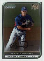 2008 Bowman Chrome #200 German Duran