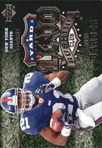 2006 Upper Deck 1000 Yard Rushing Club #1KR-TB Tiki Barber