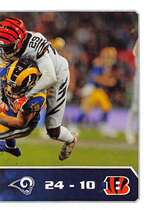 2020 Panini Stickers #6 Bengals|London Game|Rams