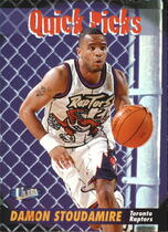 1997 Ultra Quick Picks #3QP Damon Stoudamire