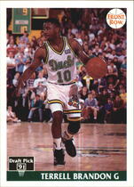 1991 Front Row Base Set #41 Terrell Brandon