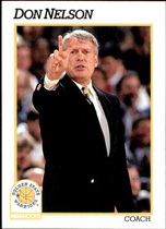1991 NBA Hoops Base Set #229 Don Nelson
