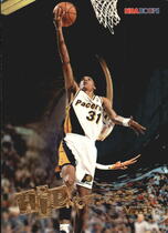 1996 NBA Hoops HIPnotized #H9 Reggie Miller
