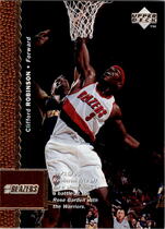 1996 Upper Deck Base Set #286 Clifford Robinson