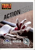 1993 Leaf Triple Play Action #27 Rockies Vs.