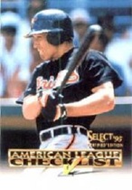 1995 Pinnacle Select Certified Checklist #3 Cal Ripken Jr.