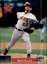 2002 Leaf Rookies & Stars #54 Brad Radke