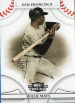 2008 Donruss Threads #42 Willie Mays
