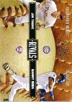 2004 Donruss Leather and Lumber Rivals #LLR-40 Sammy Sosa|Jim Thome