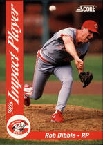 1992 Score Impact Players #71 Rob Dibble