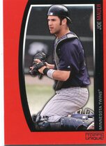 2009 Topps Unique Red #65 Joe Mauer