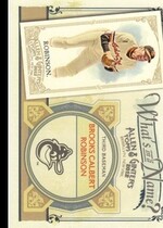 2012 Topps Allen and Ginter Whats in a Name #WIN35 Brooks Calbert Robinson