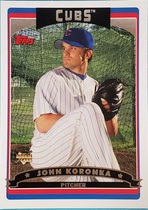 2006 Topps Base Set Series 1 #312 John Koronka