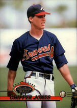 1993 Stadium Club Base Set #638 Chipper Jones