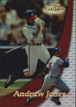 2000 Topps Gold Label Class 1 #38 Andruw Jones