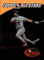 2006 Topps 2K All Stars #8 Albert Pujols