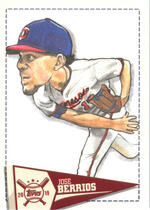 2019 Topps Big League Star Caricature Reproduction #SCR-JB Jose Berrios