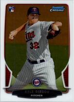 2013 Bowman Chrome #28 Kyle Gibson