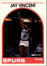 1989 NBA Hoops Hoops #191 Jay Vincent