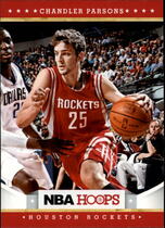 2012 Panini Hoops #252 Chandler Parsons