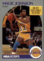 1990 NBA Hoops Hoops #157 Magic Johnson