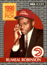 1990 NBA Hoops Hoops #399 Rumeal Robinson