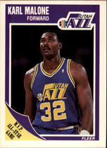 1989 Fleer Base Set #155 Karl Malone