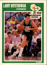 1989 Fleer Base Set #87 Larry Krystkowiak