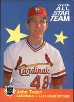 1986 Fleer All Stars #12 John Tudor