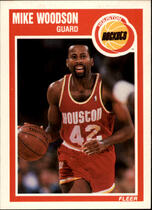 1989 Fleer Base Set #63 Mike Woodson