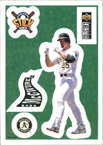 1997 Upper Deck Collectors Choice Stick'Ums Hobby #25 Mark McGwire