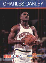 1990 NBA Hoops Collect A Book #32 Charles Oakley