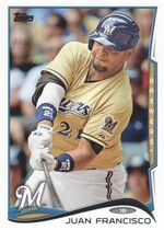 2014 Topps Base Set Series 2 #535 Juan Francisco