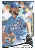 2014 Topps Base Set Series 2 #586 Luke Hochevar