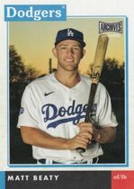 2020 Topps Archives Snapshots #AS-MBE Matt Beaty