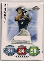 2010 Topps Attax Code Cards Series 1 #2 Ryan Braun