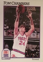 1991 NBA Hoops Base Set #163 Tom Chambers